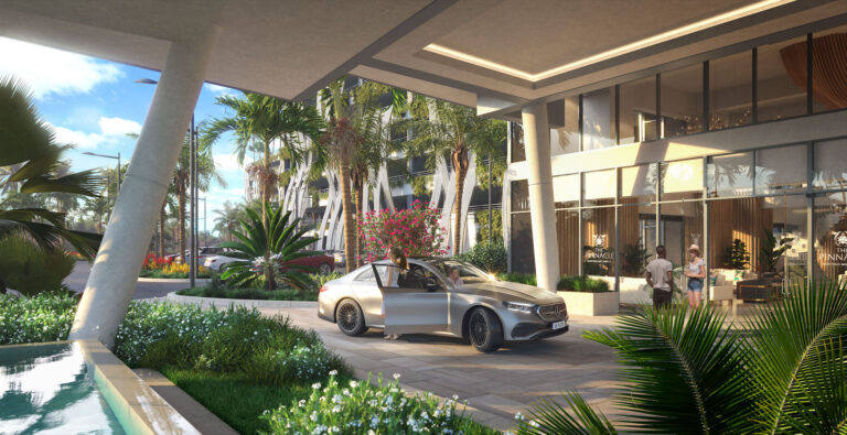 Entrance and Port Cochère